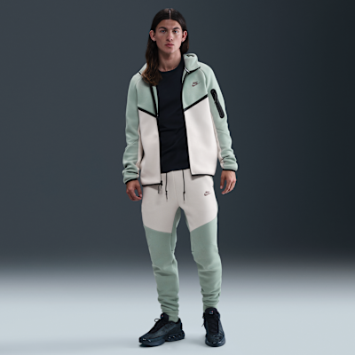 Nike tech fleece setup BandoKay Mixed block purple & black Nike tech fleece tracksuit in